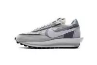 sacai nike vaporwaffle 2021 sneaker bv0073-100 grey